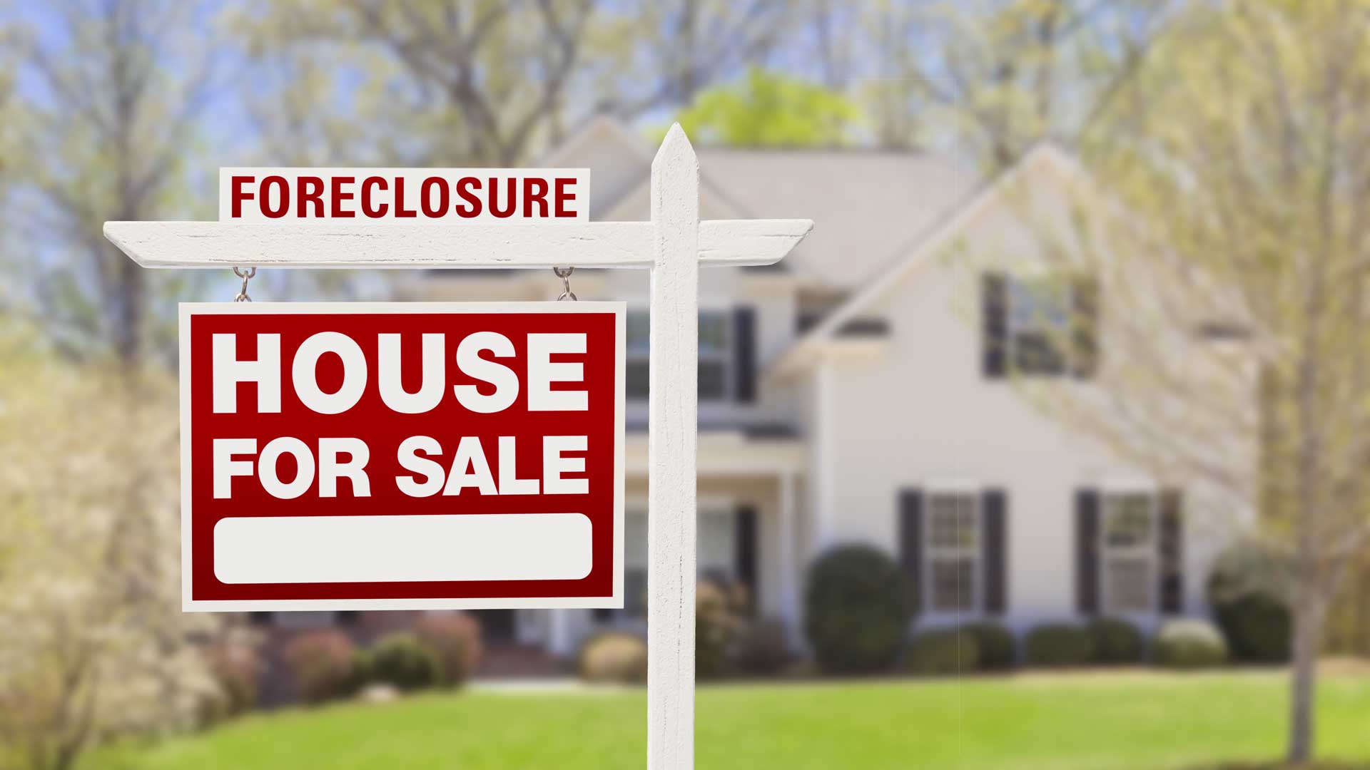 I bought store a foreclosed home